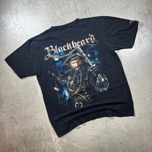 Y2K Blackbeard Pirate T-Shirt XL